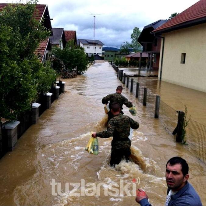 bosnian army in action, tuzla
